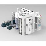 Stainless Steel Exhaust Pipe Rainbow Color PVD Vacuum Coating Machine