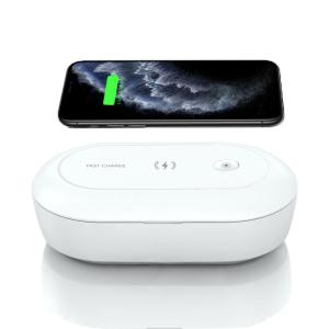 Quality Anti Slip 10W Fast Wireless Charger Ultraviolet Sterilizer Box wholesale