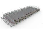 Rock Wool Insulation Prefabricated Steel Structure Workshop