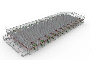 Quality Roller Door Prefabricated Anti Rust Steel Structure Workshop wholesale