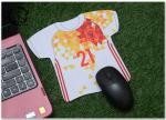 Custom Jersey Shape Soccer Team Marketing Promotional Gifts Mouse Pad Digital