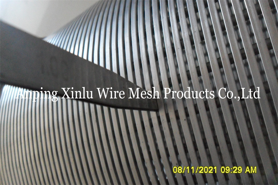 Johnson Wedge Wire Continuous Slot Screen Pipe For Groundwater