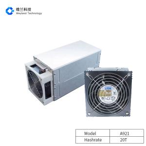 Quality A921 20T/S Canaan Avalon Miner Bitcoin Mining Coated With Thermal Grease wholesale
