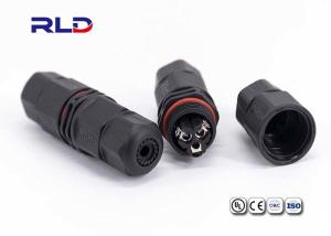 Quality Waterproof 3 Pin AC250V Outdoor Lighting Cable Connectors wholesale