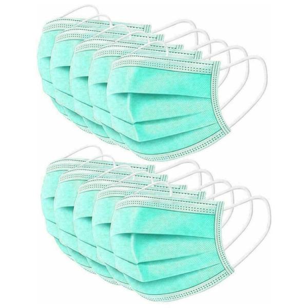 Bacteria Proof Medical Disposable Mask , Disposable Dust Mask Multi Layer