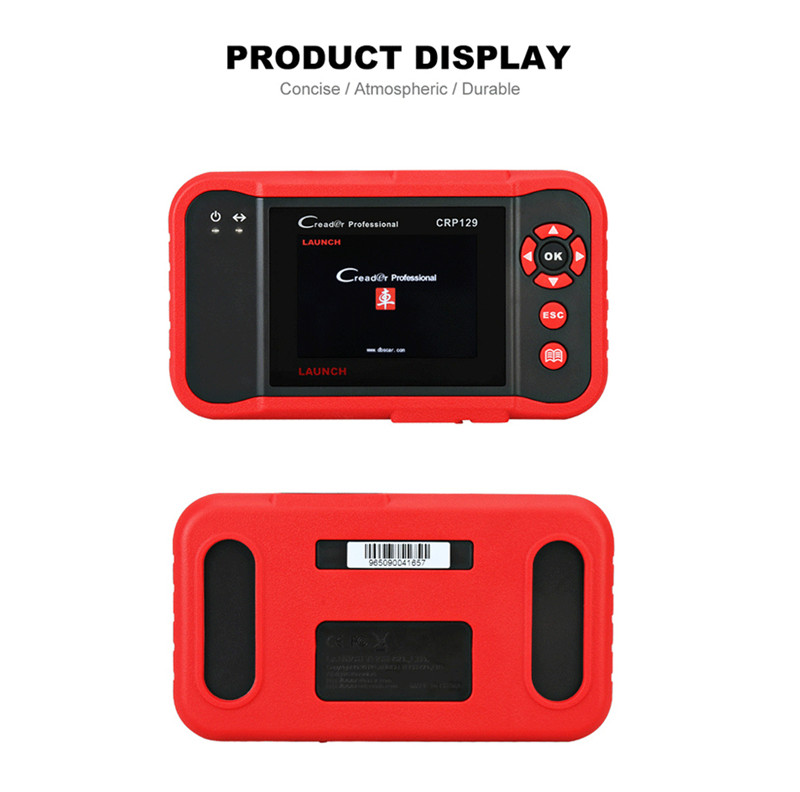 LAUNCH Creader CRP129 ENG/AT/ABS/SRS EPB SAS Oil Service Light resets auto obd2 eobd code reader diagnostic Scanner tool
