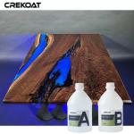 Moisture Barrier UV Stabilized Resin Clear Tabletop Epoxy For Outdoor Sculptures