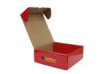 Durable Corrugated Paper Box Eco Friendly Recycled Material IOS9001 Approval