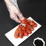Civilian PE Personal Protective Isolation Disposable Plastic Gloves