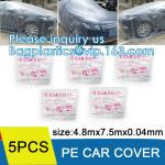 Disposable Car Covers Clothes, Universal Covering Prevent Dust For Car, Vehicle