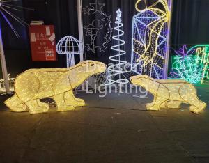 Quality Led polar bear christmas lights wholesale
