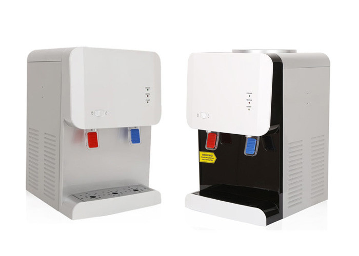 Freon Free Desktop Water Cooler Dispenser , Benchtop Hot And Cold Water Dispenser