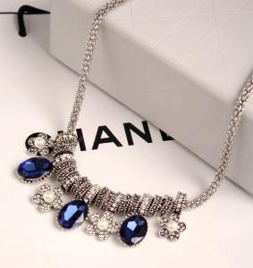 Quality MYLOVE flower shape necklace statement jewelry opal necklace wholesale