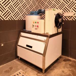 Quality Automatic Vegetable Display Flake Ice Machine Commercial One Year Warranty wholesale