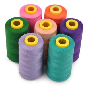Quality Hot Selling 5000 Yards 40/2, 20/3, 60/2 100% Polyester Sewing Thread Clothing Sewing wholesale
