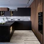 PVC Wooden Modular Kitchen Cabinets