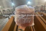 Copper Coated Double Loop Binding Bar Tie Wire 200mm Length 2.48kg Weight/Bundle