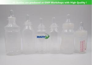 Quality PP Plastic Empty Cosmetic Bottles Milk Water Feeding Bottles Silicon Nipple For New Born Baby wholesale