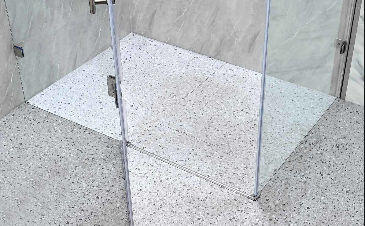 Elegant Corner Shower Enclosure With 8mm Tempered Glass And Hinge