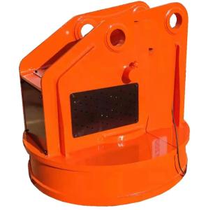Quality Custom Hydraulic Excavator Magnet , Round Scrap Lifting Magnet For Crane Forklift wholesale
