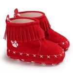 New arrived Cotton sole Tassel 0-2 years prewalker baby booties newborn