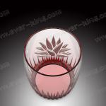 Custom Soda Lime Drinking Beer Glass Round Shaped