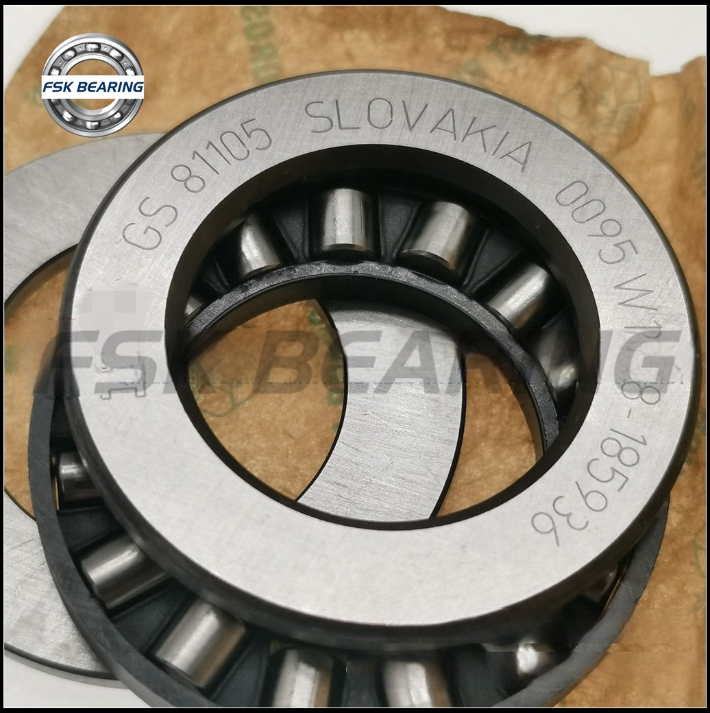 Single Direction 81105-TV WS81105+GS81105 K Axial Cylindrical Roller Bearing ID 25mm OD 42mm