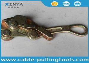 Quality Light Weight 2 Ton Come Along Clamp Wire Rope Grips for 4-22 mm Conductor wholesale