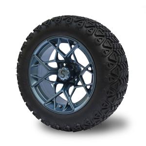 Quality Shuran 14 Inch Golf Cart Wheels And Tires With S Center Cap wholesale