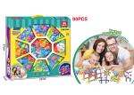 Non - Toxic Children 's Toy Building Sets / 90pcs Silicone Rubber Suction Cups
