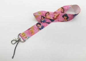 Quality Fashinable Disney sublimated lanyards with cartoon figures for promotion gifts wholesale