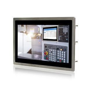 Quality IP69K Washable Industrial Touch Screen Display Embedded 400cd/m2 VGA DVI wholesale