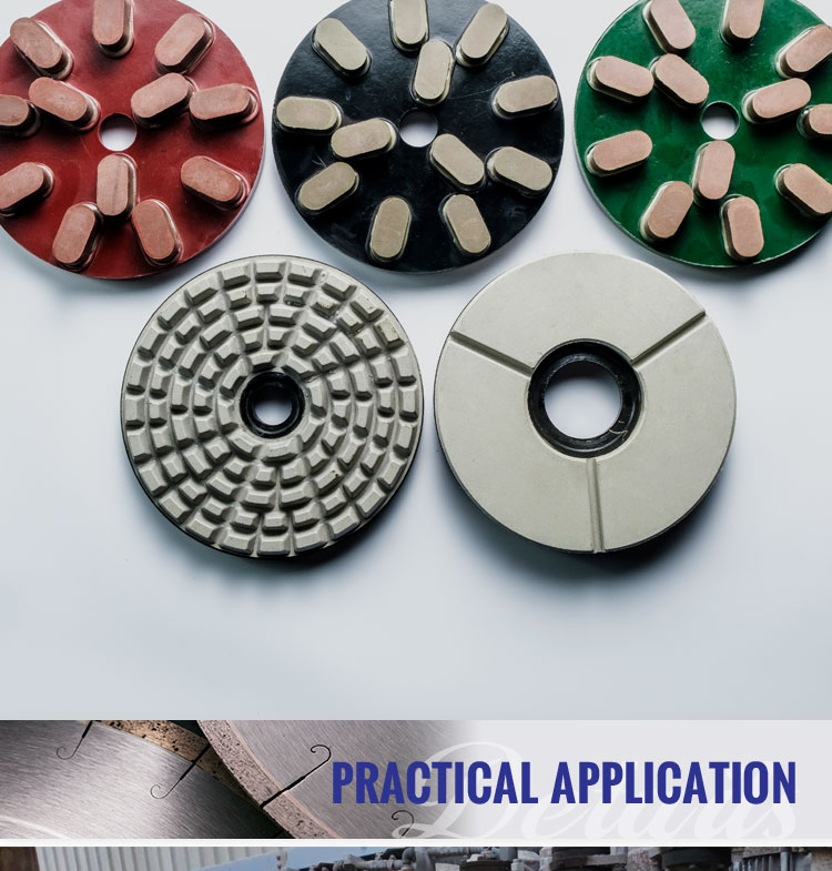 Resin Bond Granite Tools Diamond Polishing Discs Construction Tool Parts Grade A Grade