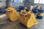 Wear Resistant Excavator Rock Bucket Mining Construction 0.8-2.5cbm Heavy Duty