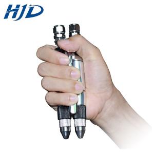 Quality POM Aluminium Alloy Silicone Dispensing Valve 2 Parts Output Liquid Dispenser Valve wholesale