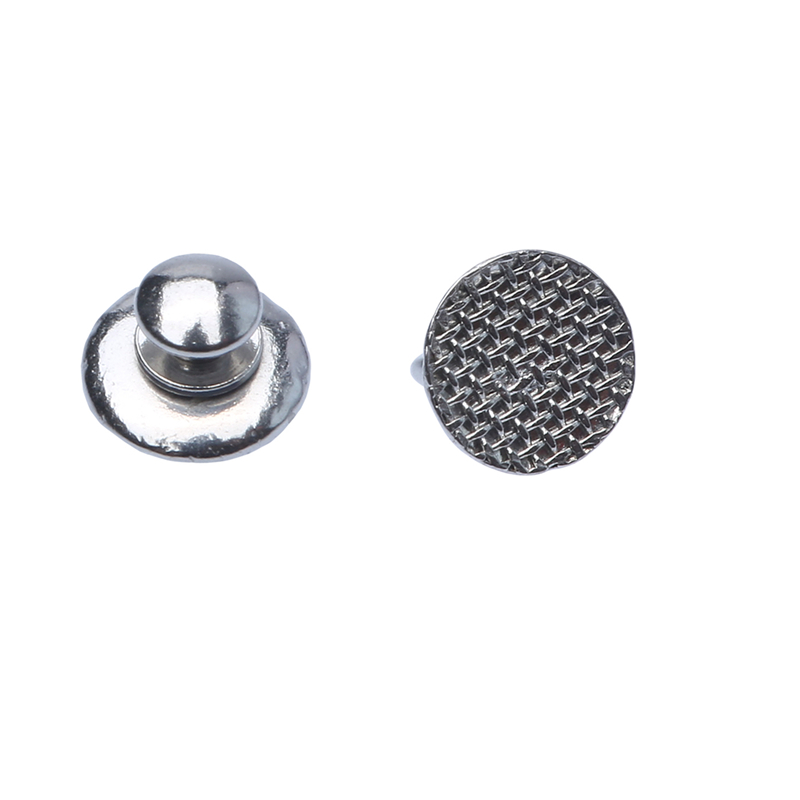 MFDS Certified Dental Orthodontic Micro Direct Bond Lingual Button Bondable Round Mesh Base for Comfortable Wear