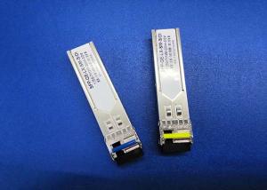 China 1.25Gb/S Single Mode Fiber Module , Equivalent Cisco Transceiver Module 60KM BIDI 1550/1490nm on sale