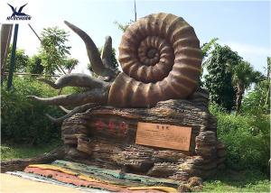 Quality Water Park Artificial Life Size Resin Statues , Prehistoric Large Fiberglass Animals wholesale