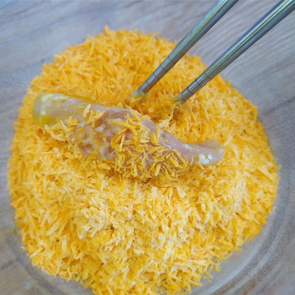 Panko Breadcrumbs 4-6mm Needle Shape Yellow Panko Breadcrumbs