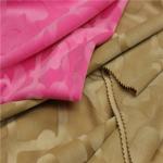 Shrink - Resistant Textile Upholstery Fabrics Fake Short Pile Velboa Double