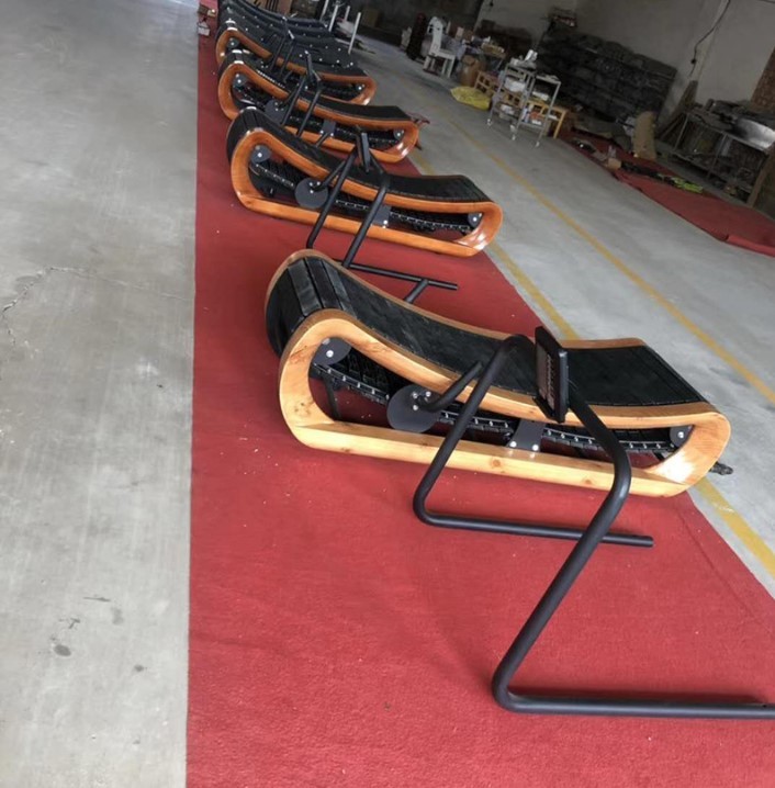 Non-Motorized Walking Air Runner Curved Surface Manual Home Running Equipment Treadmill Machine Wooden Curved Treadmill