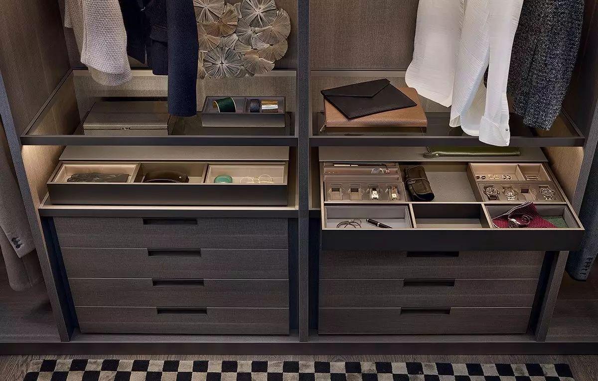 Custom Bedroom MDF Wardrobe Closet for Modern Open Wardrobes Room Combination Cabinet