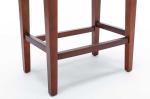 American Style Dining Chair Sets 10kgs blue leather barstool