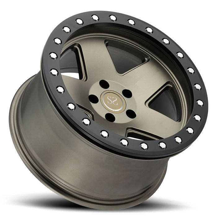 customs 21 22 24 inch forged pickup offroad vehicle SUV wheel beadlock rims for Jeep Wrangler