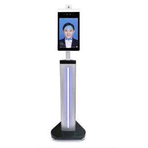 Quality AI Face Recognition Camera Body Floor Standing Temperature Scanner wholesale
