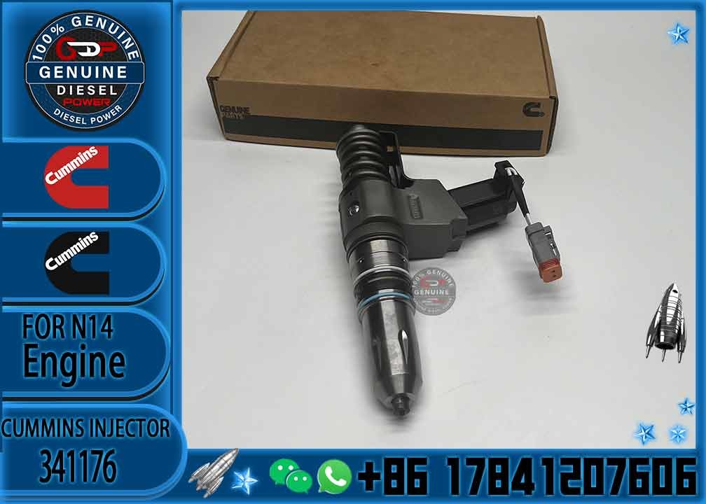 Diesel Common Rail Diesel Fuel Injector 341176 3411381 3411762 For Cummins QSN14 N14