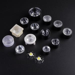 Quality Single PMMA Power LED Lens 30x60degree with Black Holder For Street Lamp wholesale