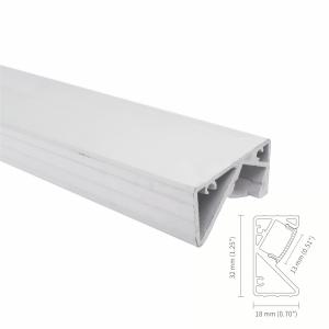 Quality IP45 6063 Recessed Aluminium Led Profile Wall Corner Stair Aluminium Profile wholesale