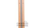 wooden street lamp outdoor fitness upper limb exercise trainer