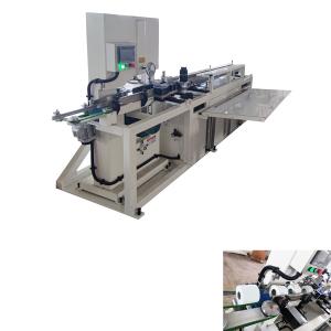 Quality High speed 100-120 cuts/min small toilet pape roll /kitchen towel band saw cutting machine price wholesale